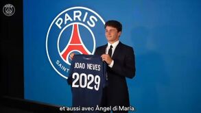 João Neves aconselhou-se com Di María sobre o PSG: «Só me disse coisas boas e que vou ficar contente»