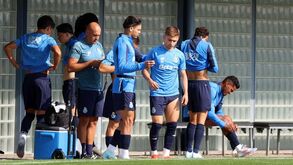 Francisco Conceição em tratamento no regresso do FC Porto aos treinos
