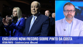 Exclusivo Record/Now: o motivo pelo qual Pinto da Costa falhou a Supertaça