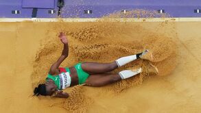 Agate de Sousa falha apuramento para a final no salto em comprimento