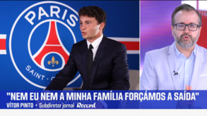 Vítor Pinto e a saída de João Neves: «Rui Costa não pensou com palas»