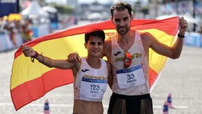 Espanha conquista ouro na estafeta mista de marcha