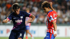 João Félix queria rematar mas acabou a assistir Sorloth para o 1.º golo do norueguês pelo Atlético