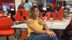 Patrícia Sampaio visita Record: ouça o podcast na sexta-feira