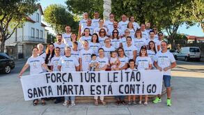 Iúri Leitão pedala abençoado por Santa Marta