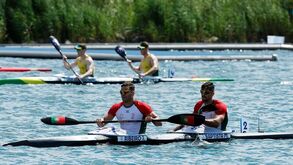 João Ribeiro e Messias Baptista em 6.º na final do K2 500