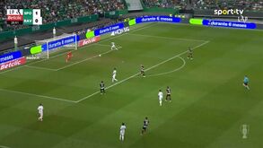 Sporting-Rio Ave: Pote aproveita erro de Jhonatan e bisa com um grande golo