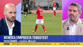 Rafael Soares e a saída de Tengstedt: «Gostava de perceber o que mudou na cabeça de Schmidt»