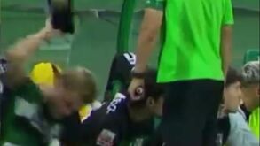 A reação de Hjulmand ao golo do Rio Ave que está a dar que falar