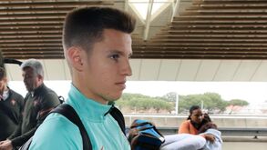 Tiago Dantas treina no Seixal