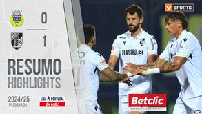 O resumo do Arouca-V. Guimarães, 0-1: golos, casos e outros lances