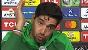 Abel Ferreira e a derrota frente a Artur Jorge: «Hoje o adversário foi melhor...»