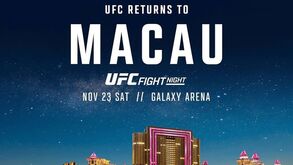 UFC volta a Macau após interregno de uma década