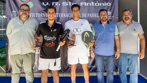 Diogo Jesus/Pedro Graça e Catarina Santos/Patrícia Ribeiro brilham no Padel Clube de Vila Real de Santo António