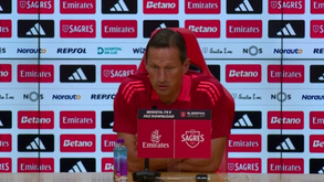 O rumor Conceição, a situação de Neres e o treinador-adepto do Benfica: tudo o que disse Roger Schmidt