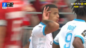 Mason Greenwood precisou de apenas 3 minutos para se estrear a marcar pelo Marselha