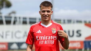 Tomás Cruz já foi inscrito na Liga e pode estrear-se pelo Benfica B