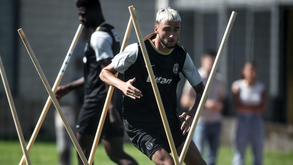 Sporting faz treino de recuperação com direito a despedida