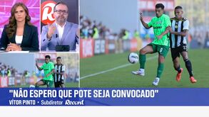 Vítor Pinto e a ida de Pote à Seleção: «Não tenho esperanças que seja convocado»