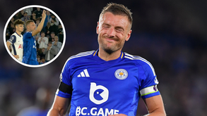 Vardy provocou adeptos do Tottenham com título de campeão: imagens já se tornaram virais