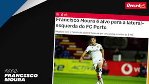 Francisco Moura: o novo alvo do Dragão