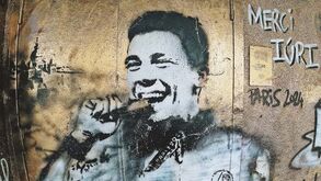 Iúri Leitão ganhou graffiti nas ruas de Paris: «Alguém me diga que não fui o único a ficar sem palavras»