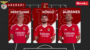 Escolhas de Schmidt: o onze provável do Benfica para o jogo com o Estrela da Amadora