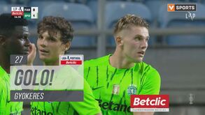 Sporting na frente: inevitável Gyökeres quebrou assim a resistência do Farense