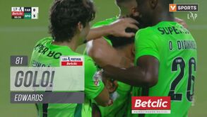 Marcus Edwards aumenta vantagem do Sporting frente ao Farense em jogada maradoniana