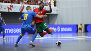 Portugal perde com a Ucrânia em mais um jogo de preparação para o Mundial de futsal