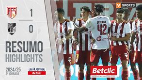 A crónica do AVS SAD-V. Guimarães, 1-0: Nenê derrubou a porta do castelo