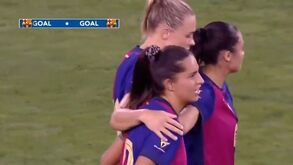 Kika Nazareth estreia-se a marcar pelo Barcelona: veja o golo