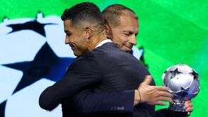 Ceferin: «Cristiano Ronaldo é a única pessoa que conheço que não envelhece...»