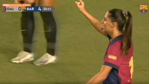 Kika Nazareth volta a marcar com a camisola do Barcelona: veja o golo