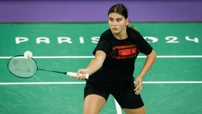 Beatriz Monteiro nos 'quartos' do torneio de badminton