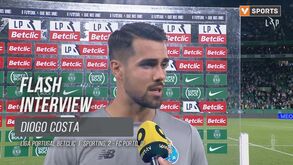 Diogo Costa e a derrota no clássico: «Vamos reagir e pensar no que temos para ganhar»