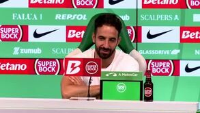 Rúben Amorim: «Pote é um jogador especial. Pelo feitio, é muito engraçado, mas às vezes não tem graça nenhuma...»