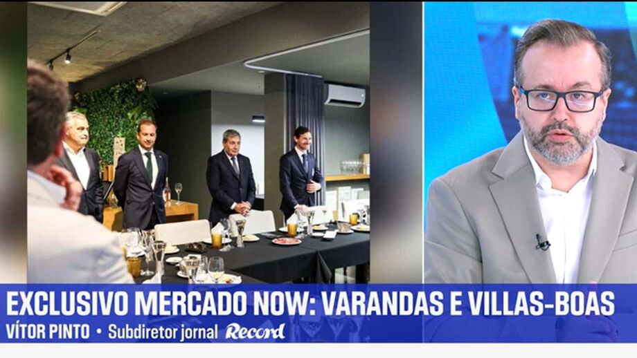 Vítor Pinto, subdiretor de Record, esclareceu o que se passou