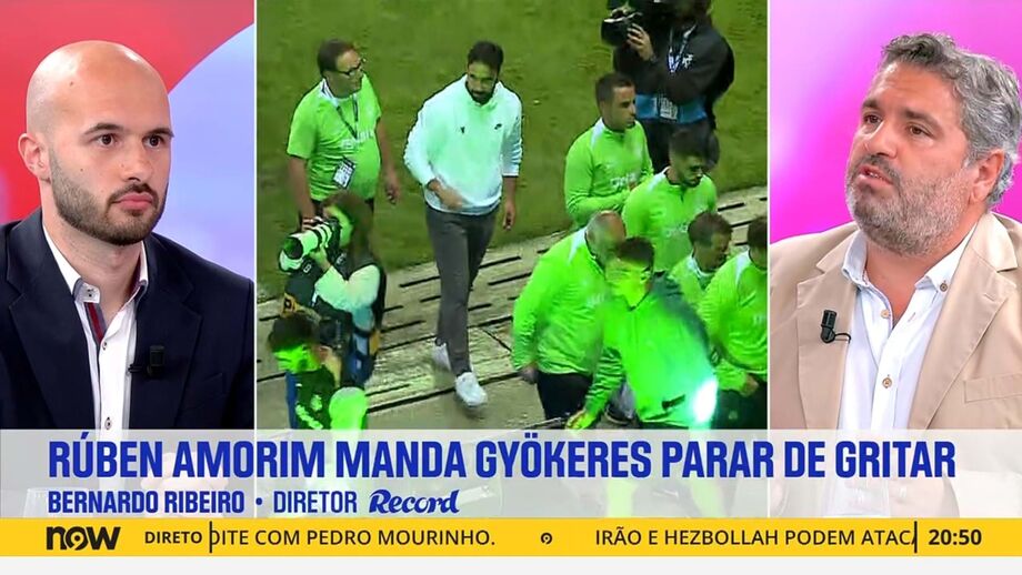 Diretor de Record em declarações no programa 'Record na Hora' no Now