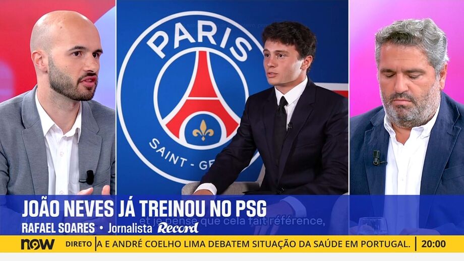 Rafael Soares, jornalista de Record, e o futuro do PSG com os jogadores portugueses
