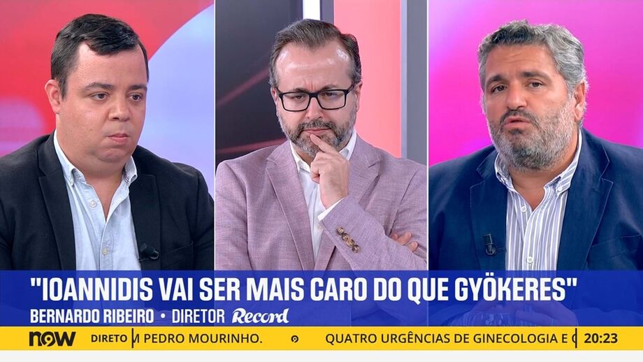 Diretor de Record em declarações no programa 'Record na Hora' no Now
