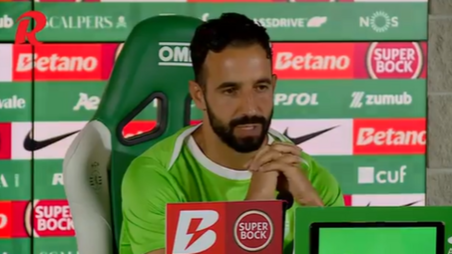 Treinador do Sporting aborda jogo de Aveiro