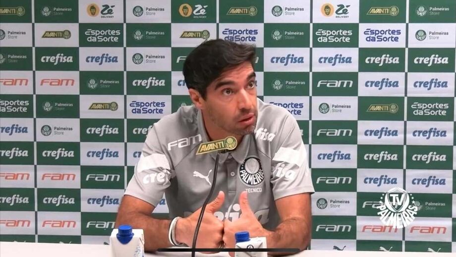 Treinador do Palmeiras voltou a apontar críticas à arbitragem