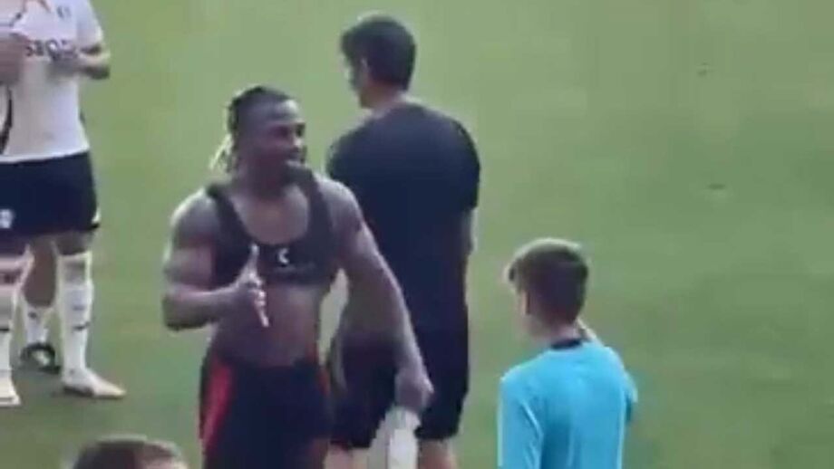 Momento divertido após o particular entre o Hoffenheim e o Fulham