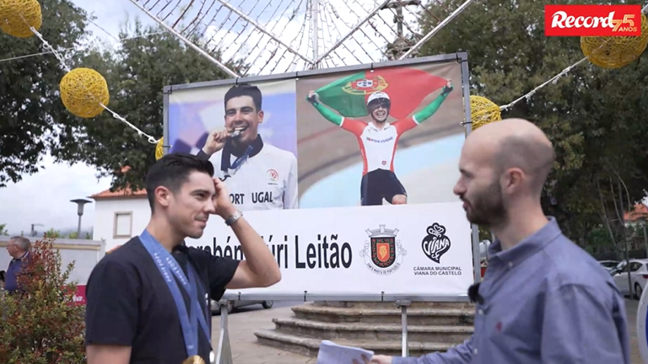 Reportagem com o herói olímpico português de Paris'2024, uma viagem entre o passado e o presente da carreira do ciclista