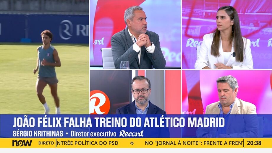 Diretor executivo de Record faz ponto de situação do futuro do avançado
