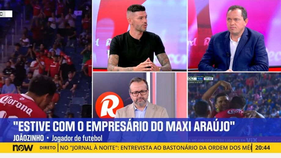 Futebolista foi um dos convidados do 'Record na Hora'