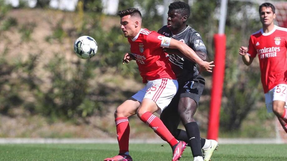 Jaiminho num jogo frente ao Benfica B