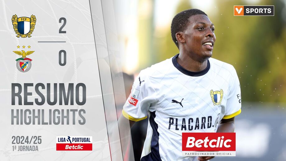 A crónica do Famalicão-Benfica, 2-0: Sorriso amarelo, sinal vermelho