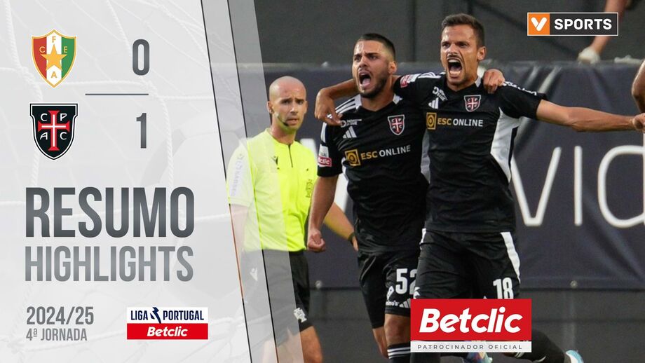 A crónica do E. Amadora-Casa Pia, 0-1: alegria do golo quebrou o gelo